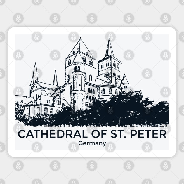 Cathedral of St. Peter - Germany Magnet by Lakeric